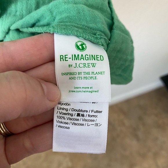 Adorable Green J.Crew Dress with Pockets! - Picture 6 of 6